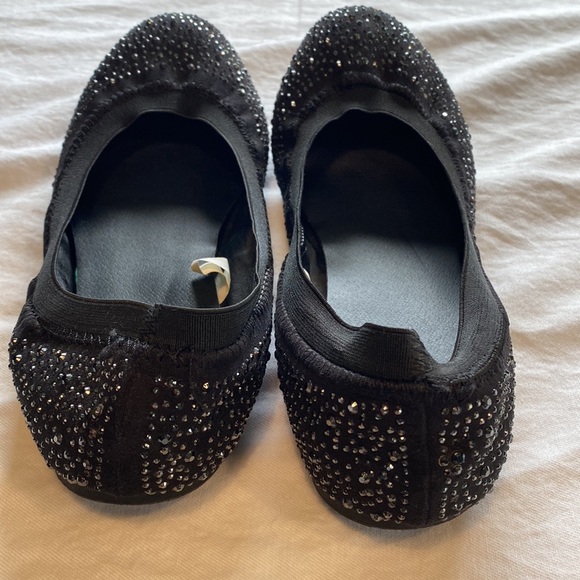 Massimo Rhinstone Studded Vanessa Ballerina 8.5 Flats - Picture 5 of 6